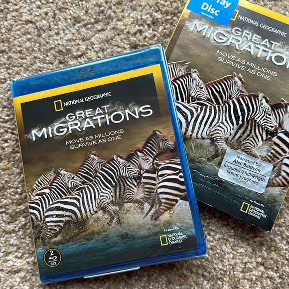 National Geographic Great Migrations Documentary Blu-ray Disc NWT - Picture 3 of 4